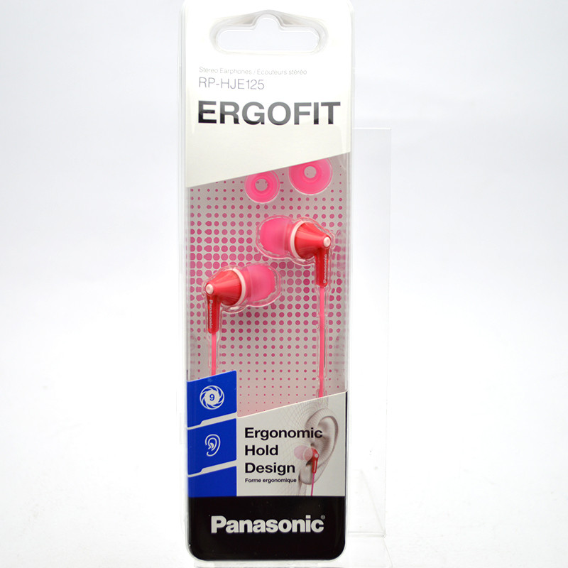 Навушники Panasonic RP-HJE125E-P Pink