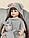 Лялька Реборн Reborn 55 см вініл-силіконова Ніка в наборі з соскою, пляшкою, іграшкою.  Можна купати, фото 2