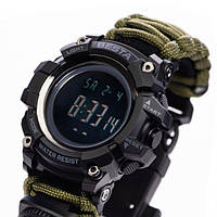Тактические мужские часы Besta Tactical Часы с компасом 7 в 1 Армейские Водостойкие