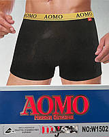 Трусы мужские 12 штук боксёры хлопок Aomo размер XL-4XL (46-54)