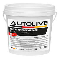 Многофункциональная густая смазка AUTOLIVE EP-2 Multipurpose Grease (yellow) 4.5 kg