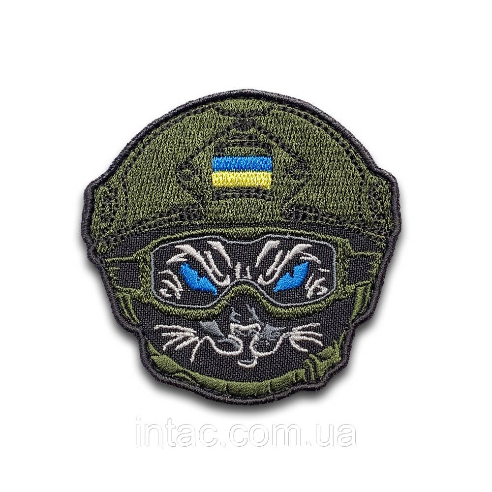 Шеврон "Бойова пантера", 8х8см