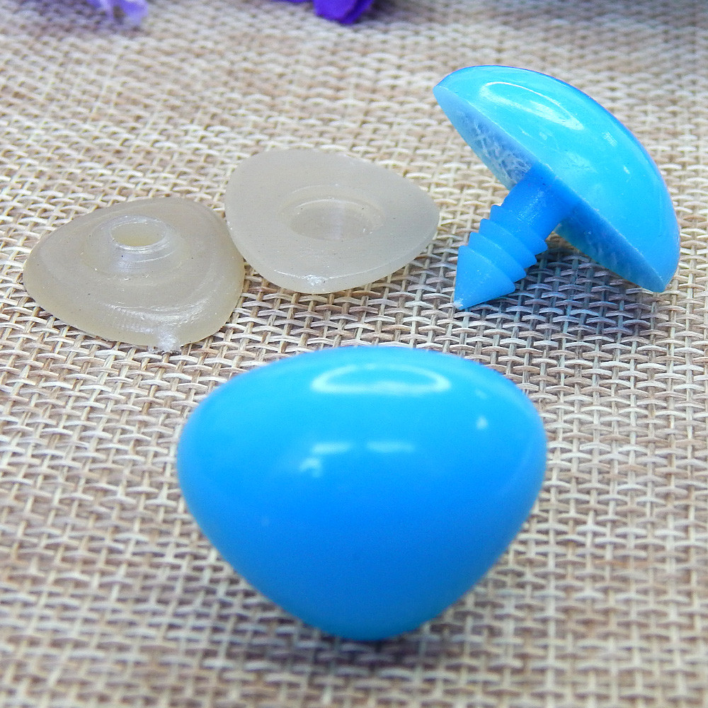 Носик для ведмедиків Тедді 26х20 мм + кріплення, синій