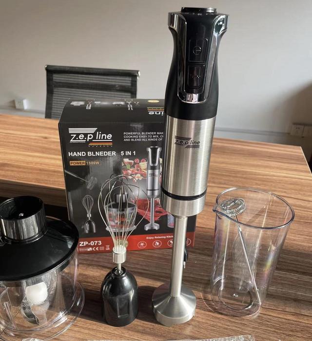 Блендер ручной погружной 5 в 1 Zepline ZP-073 Ручной блендер