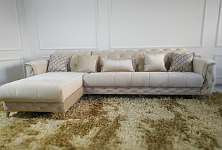 Шикарний комфортний кутовий розкладний диван із шезлонгом 305x178x80 см JOSS  Кортуба-У, фото 3