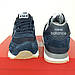 Кросівки чоловічі замшеві сині New Balance 574 Blue. Взуття із замші для чоловіків весна осінь Нью Баланс 574, фото 8