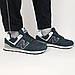 Замшеві кросівки чоловічі сірі New Balance 574 Grey. Спортивне взуття для чоловіків сіре Нью Баланс 574, фото 7