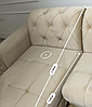 Шикарний комфортний кутовий розкладний диван із шезлонгом 305x178x80 см JOSS  Кортуба-У, фото 4