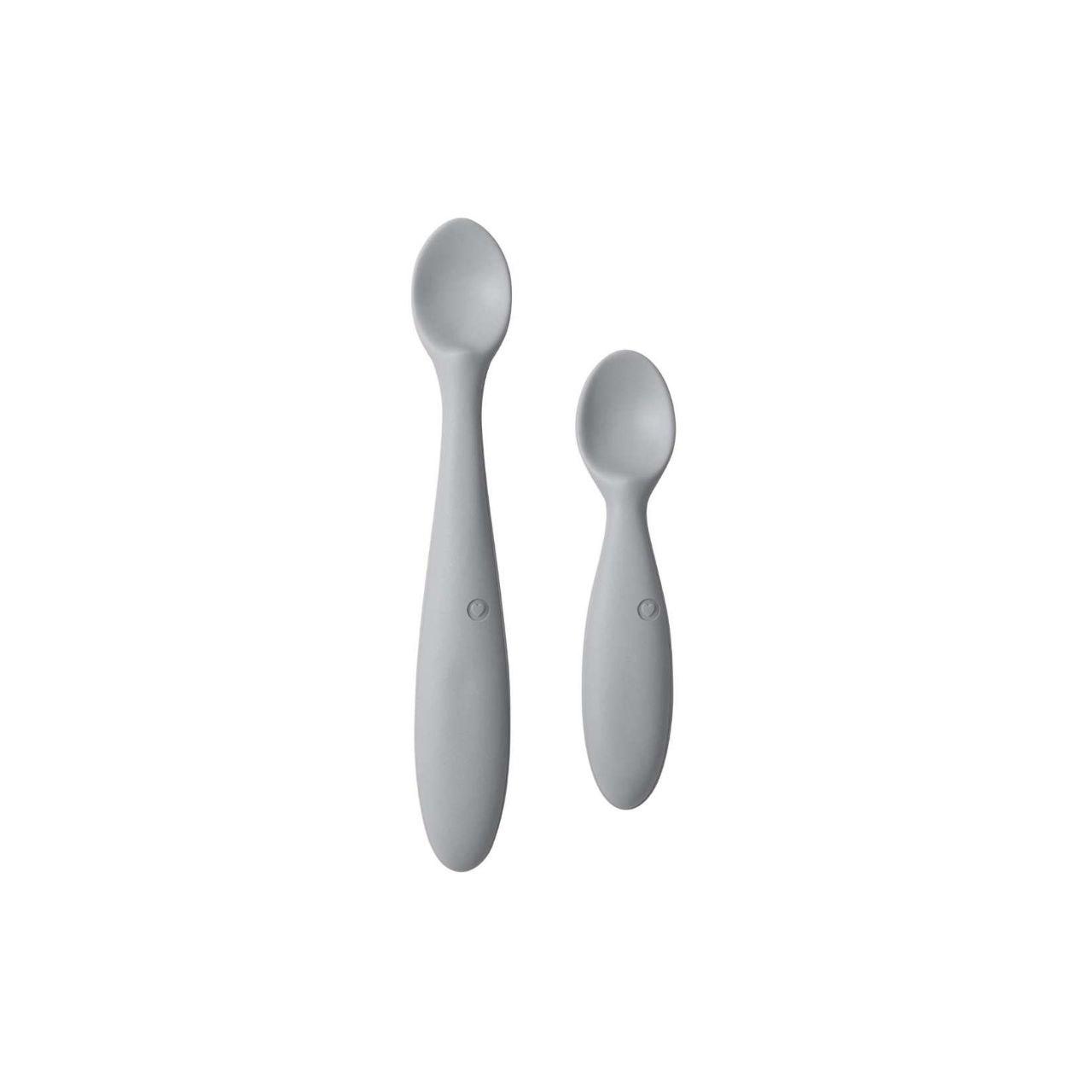 Ложки набір 2 шт BIBS Spoon Set, Cloud, фото 1
