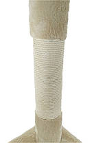 Кігтеточка, будиночок, дряпка для кішок Avko CatTree 1223 Beige, фото 5