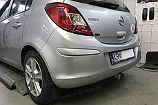 Фаркоп Opel Corsa D 2006-2014 (Опель Корса D) оцинкований Швидкознімний автомат на ручці, фото 3