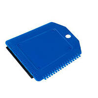 Скребок VITOL для снігу та льоду, пластик 120х115 мм, ISV-2008