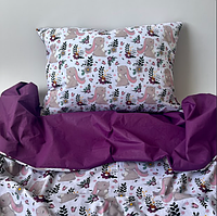 Комплект постельного белья (полутораспальный) Minky Home Детский "Зайчата"