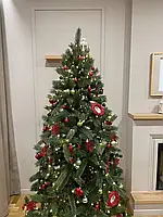 Буковельська зелена 1.8м  лита ялинка штучна