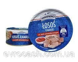 Лосось у помідоровому соусі Marinero 150g (24 шт ящик )