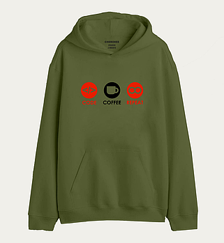 Худі толстовка "Code Coffe Repeat"