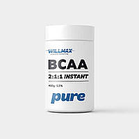 Аминокислоты BCAA Бсаа Willmax BCAA 2:1:1 Instant 400 г без вкуса натуральный