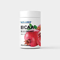 Аминокислоты BCAA Бсаа Willmax BCAA 2:1:1 Instant 400 г со вкусом граната