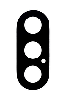 Скло основної камери iPhone XS без рамки