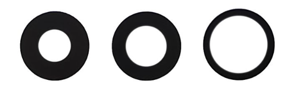 Скло основної камери iPhone 13 Pro з антивідблисковим покриттям (Комплект 3 шт.), фото 1