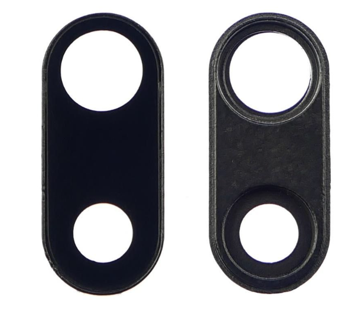 Скло основної камери iPhone 7 Plus з чорною рамкою, фото 1