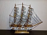 Корабель дерев'яний декоративний, фото 4