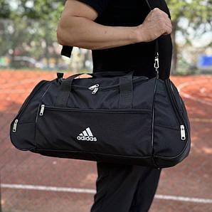 Водовідштовхувальна спортивна сумка 30л, сумка для тренувань чоловіча чорна