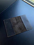 Шкіряна обкладинка для паспорта вашого улюбленця коричнева, фото 2