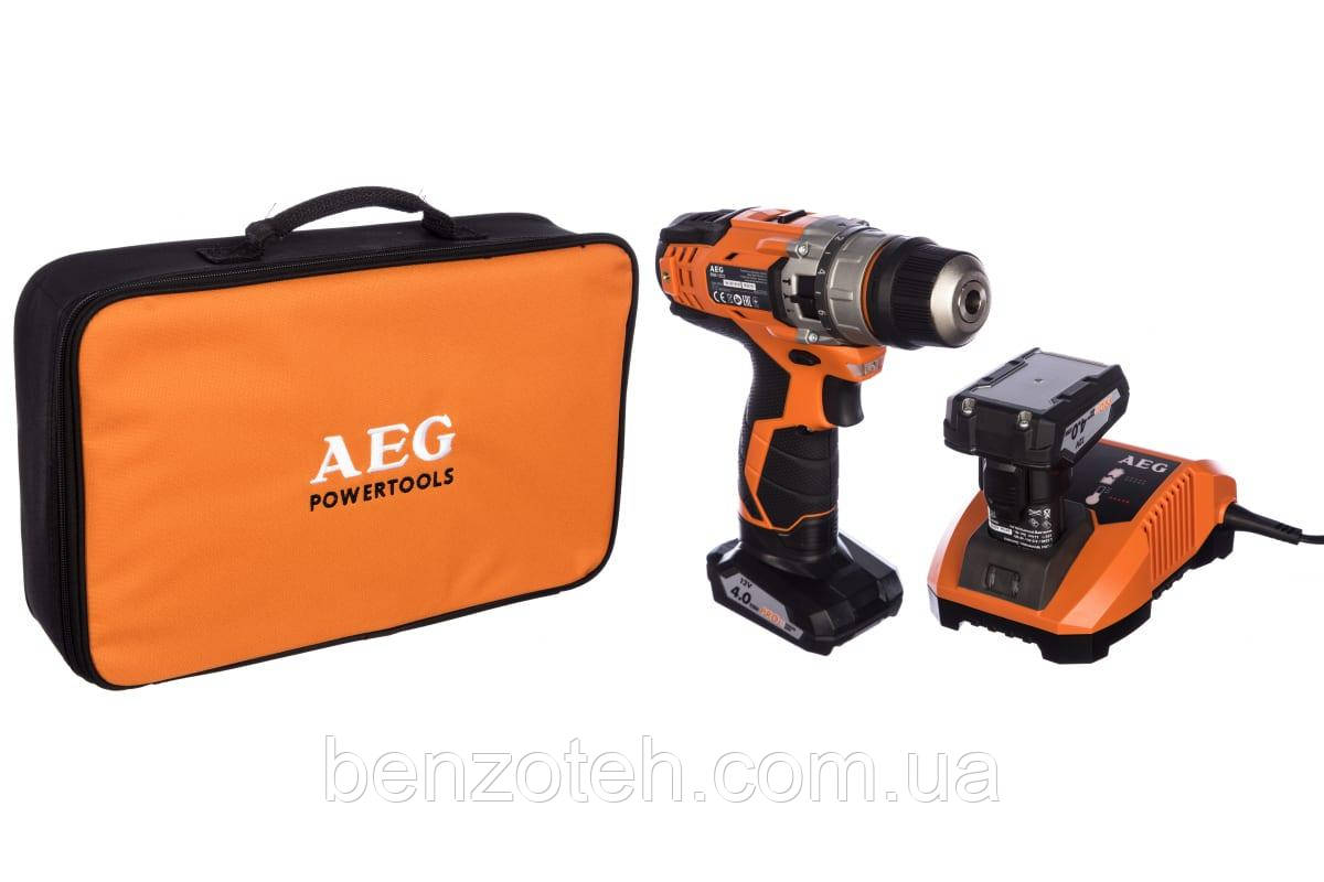 Шуруповерт акумуляторний AEG BSB12C2-402B 4935446696