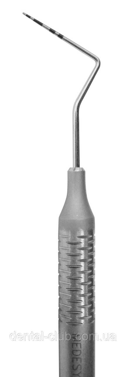 Зонд Пародонтологічний зі шкалою CP10 односторонній кутовий, Medesy 548/6, фото 1