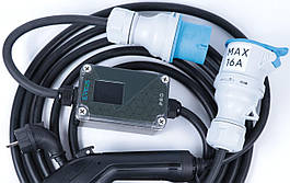 Зарядка для електромобіля EVEUS M32 PRO GBT 7.4 кВт 32 А LCD WiFi