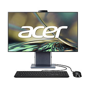 Acer Персональний комп'ютер моноблок Aspire S27-1755 27" QHD, Intel i5-1240P, 16GB, F512GB, UMA, WiFi, кл+м,