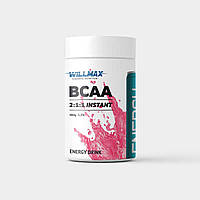 Аминокислоты BCAA Бсаа Willmax BCAA 2:1:1 Instant 400 г со вкусом энергетика Energy