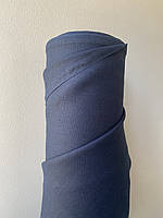 Темно-синяя льняная ткань, 100% лен, цвет 173/999