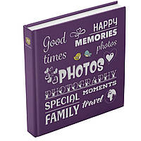 Фотоальбом HENZO 300*300 Fantasy Wording Violet 10.730.14