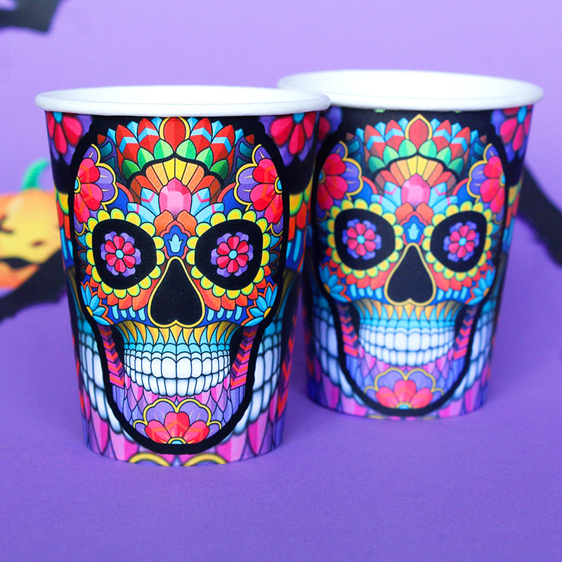 "Череп" - Стаканчики 250 мл, фото 1