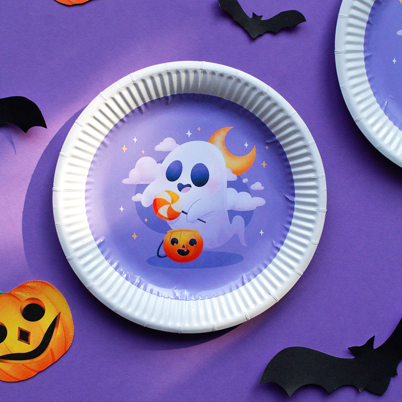 "Привид" - Тарілочки 18 см, фото 1