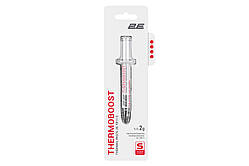 2E Термопаста THERMOBOOST SUPREME TB11-2, (11 W/m-K), 2 гр, сіра