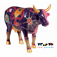 Коллекционная статуэтка из фестиваля Cow Parade Корова "New Delhi" Size L