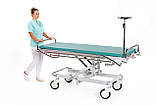 КАТАЛКА МЕДИЧНА ДЛЯ ТРАНСПОРТУВАННЯ ПАЦІЄНТІВ CAMEL, 2-х секційне ложе, фото 5