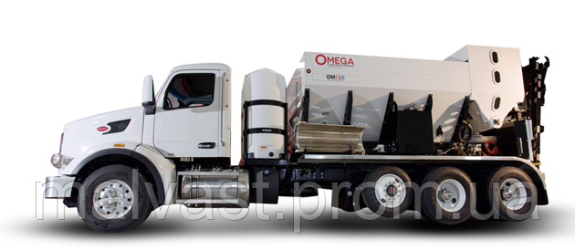 Мобільний бетонний завод Omega Concrete Mixer OM 10