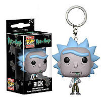 Фигурка брелок Funko Pop Фанко Поп Рик Рик и Морти Rick and Morty Rick Pocket 4 см