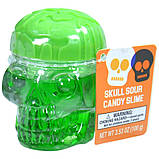 Рідкі цукерки Skull sour candy slime 100 g, фото 4