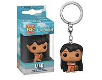 Фигурка брелок Funko Pop Лило и Стич Lilo and Stitch LILO with a camera 4 см