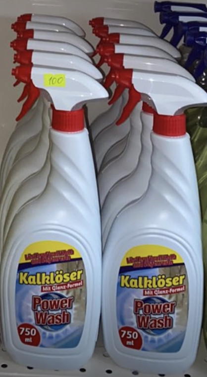Засіб для чищення ванної кімнати Power Wash Kalkloser, 750 ml