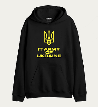 Худі толстовка з принтом  "Internet Army of Ukraine"