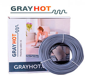 Тонкий нагрівальний кабель Gray Hot