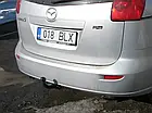 Фаркоп знімний на двох болтах - Mazda 5 мінівен без фонаря (2008-2009) Мазда 5, фото 5