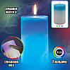 Воскова свічка Mood Magic зі справжнім полум'ям та LED підсвічуванням, фото 2