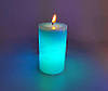 Воскова свічка Mood Magic зі справжнім полум'ям та LED підсвічуванням, фото 5